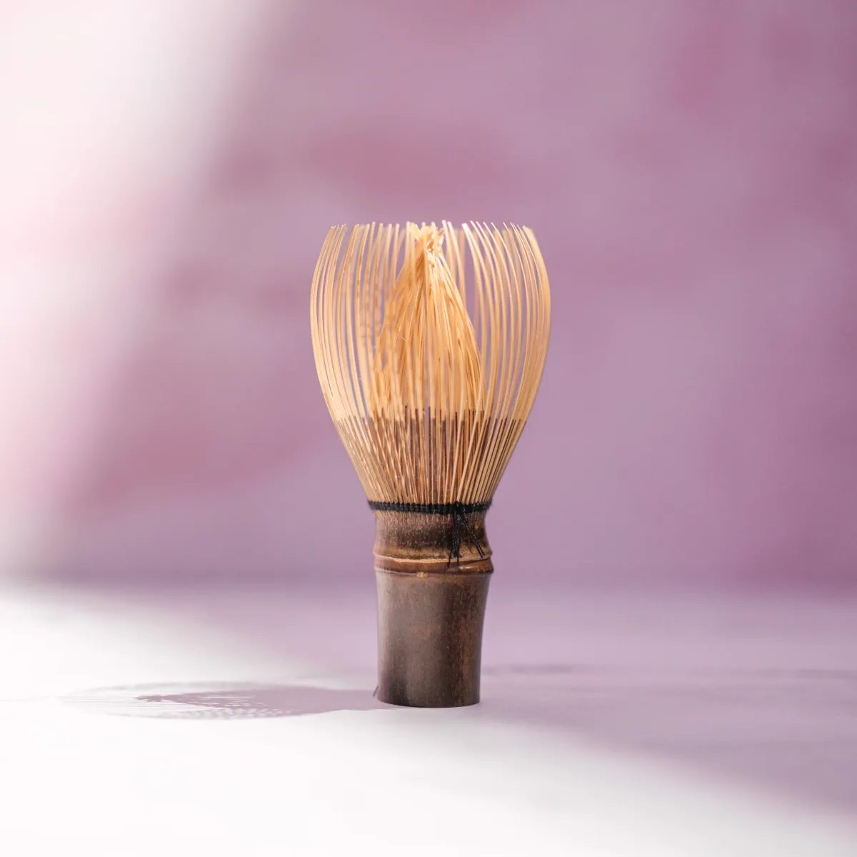 Professional bamboo matcha whisk chasen for high-volume cafe matcha service in the UAE