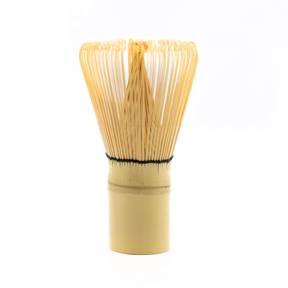 Standard bamboo matcha whisk chasen for wholesale cafe matcha preparation in Dubai