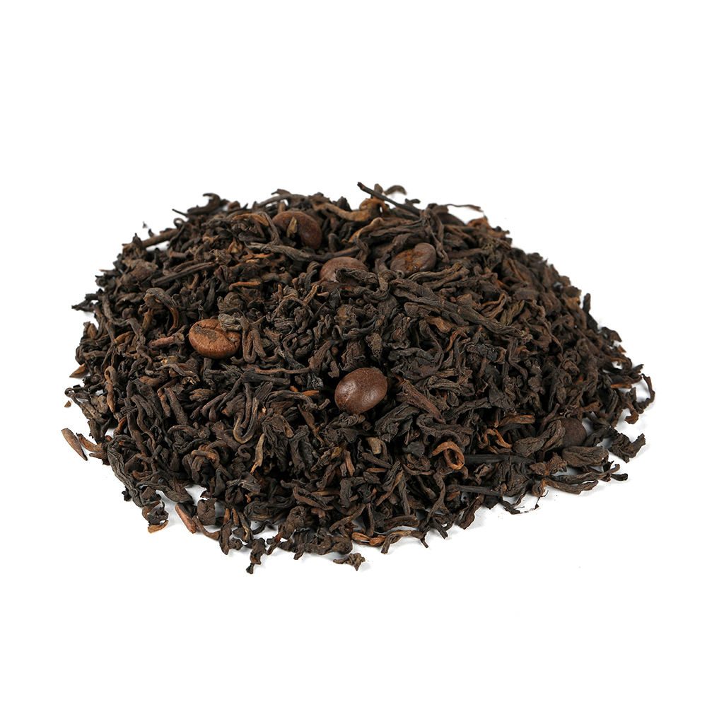 Coffee pu-erh tea coin for coffee-style brews, ideal for UAE cafes converting coffee drinkers