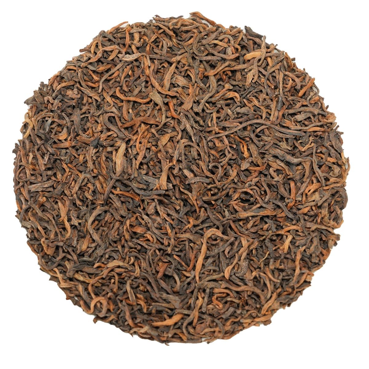 Aged Chinese dark tea (hei cha) loose leaf for digestive after-meal service in Dubai