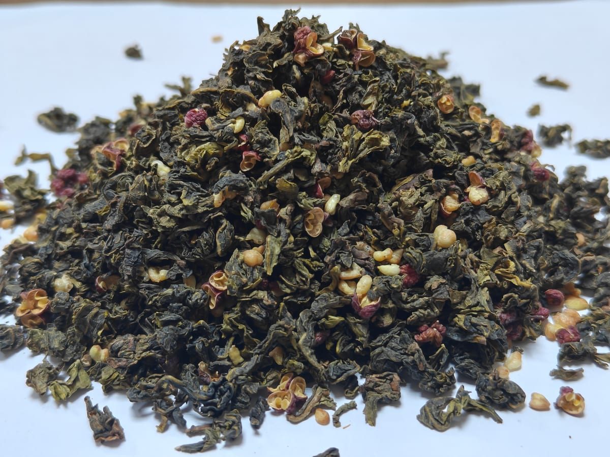 Sichuan pepper oolong loose leaf for distinctive cafe and fine-dining menus in Dubai
